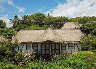 Beach Lodge Bungalow exterior aerial view