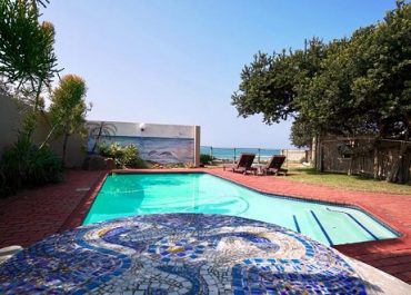 On the Beach house pool area