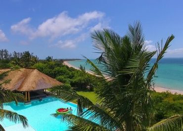 Bahia Mar Boutique Hotel aerial pool