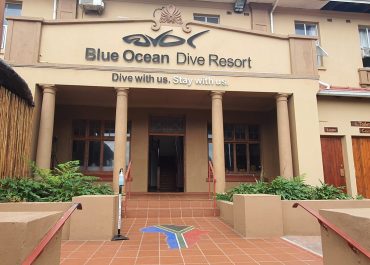 Blue Ocean Dive Resort entrance