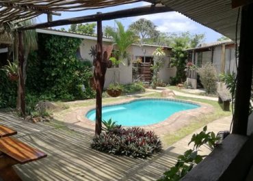 Occi Lodge Pool area