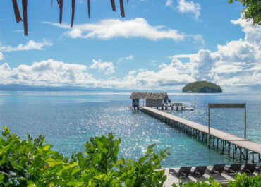 Sorido Bay breakfast view