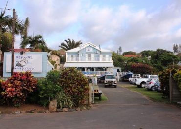 Aliwal Dive Center resort from front